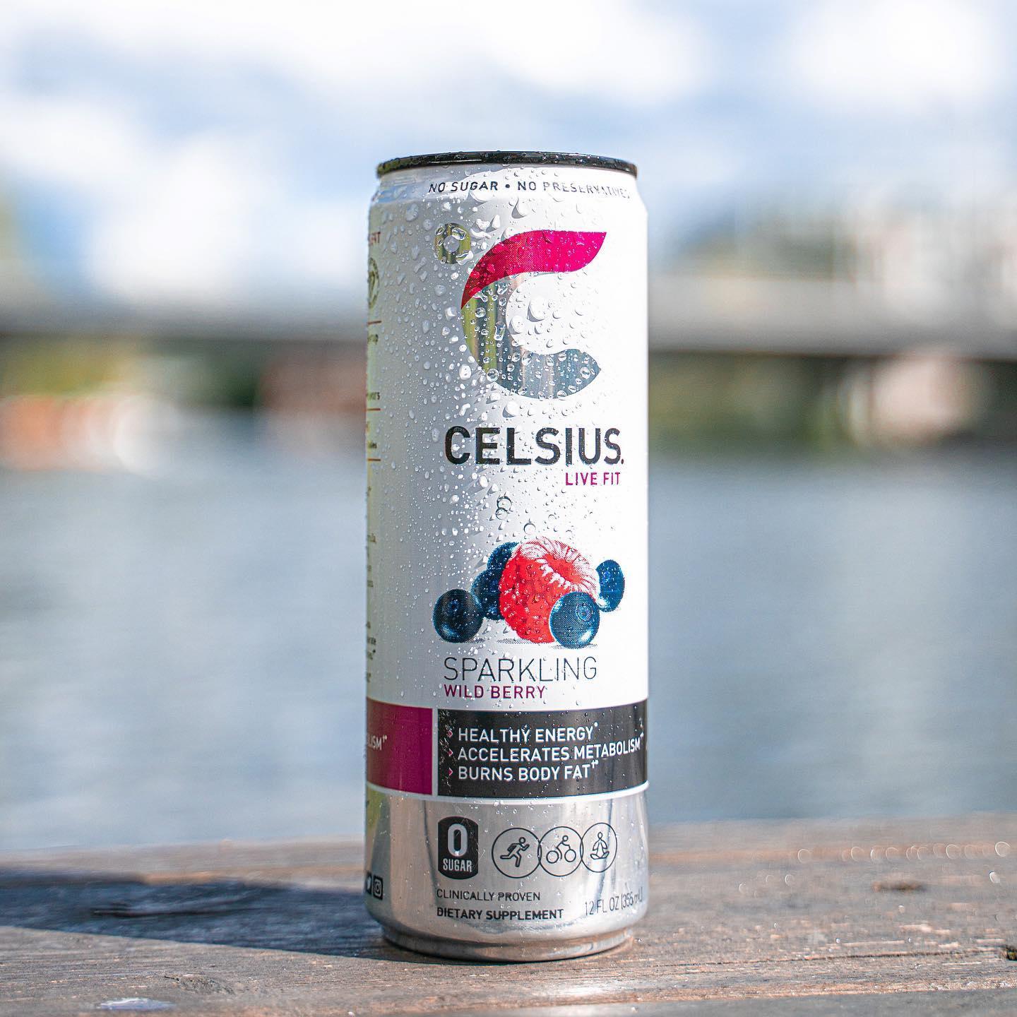 BEBIDA CELSIUS LIVE FIT SPARKLING Wild berry 355ML