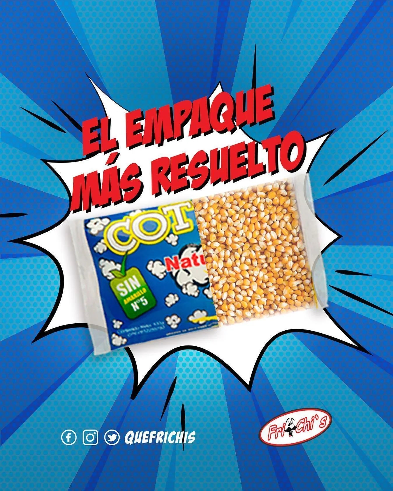 Cotufas de Maiz Natural Frichis 100 g