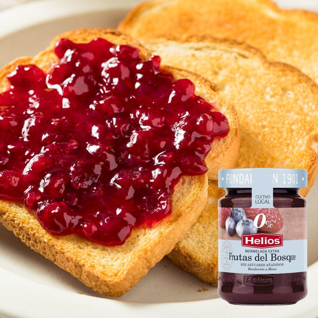 MERMELADA HELIOS DIETA FRUTOS DEL BOSQUE 340 g