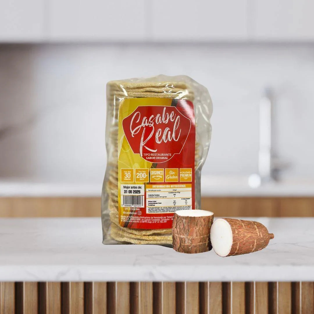 Casabe Real 30 Unidades 200 g