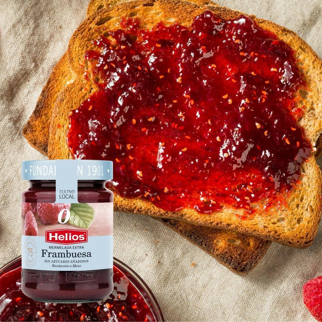 MERMELADA HELIOS DIET FRAMBUESA 340 g