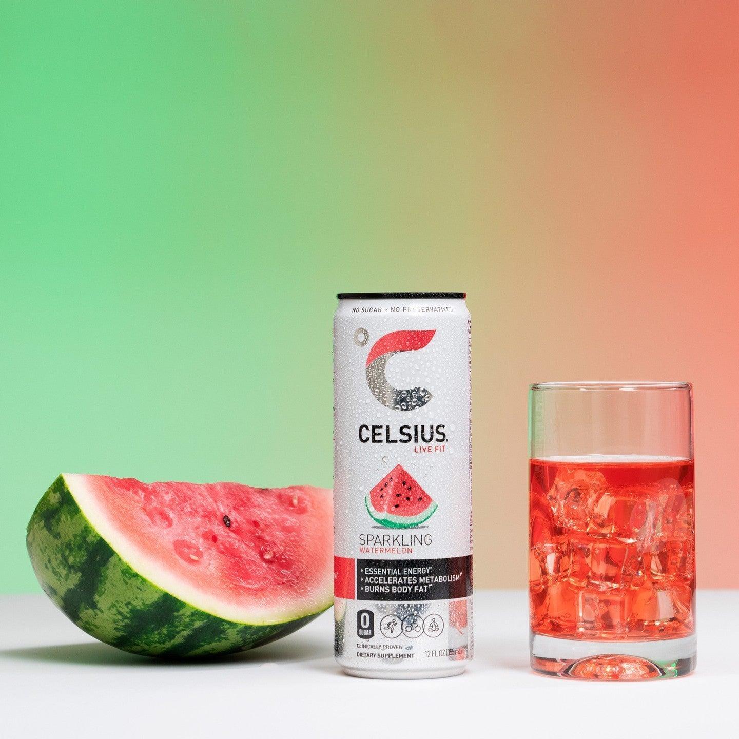 BEBIDA CELSIUS LIVE FIT SPARKLING Watermelon   355ML
