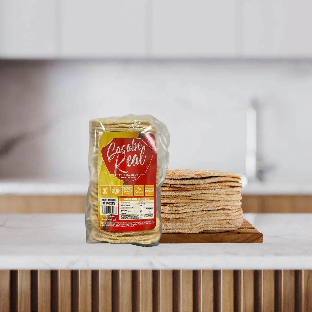 Casabe Real 30 Unidades 200 g