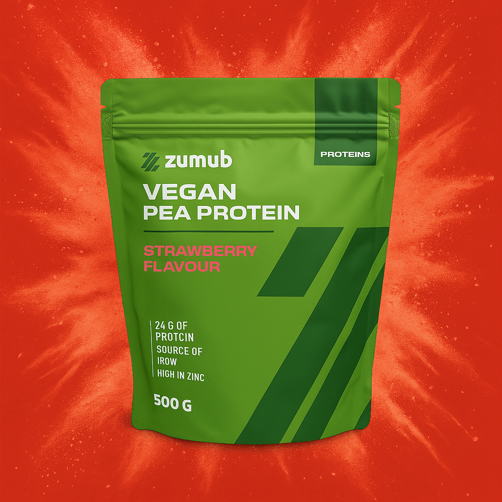 Zumub Proteína Vegana Fresa 500 g