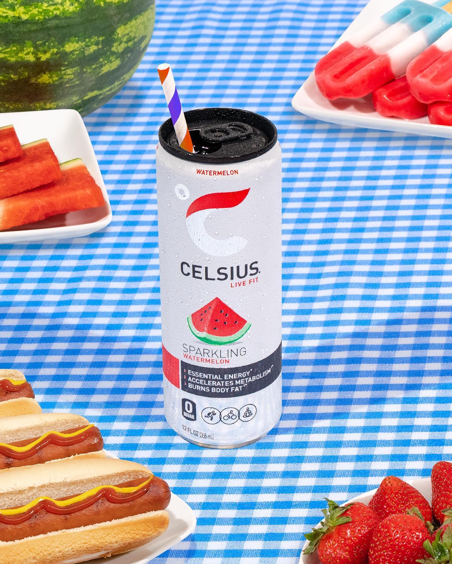 BEBIDA CELSIUS LIVE FIT SPARKLING Watermelon   355ML