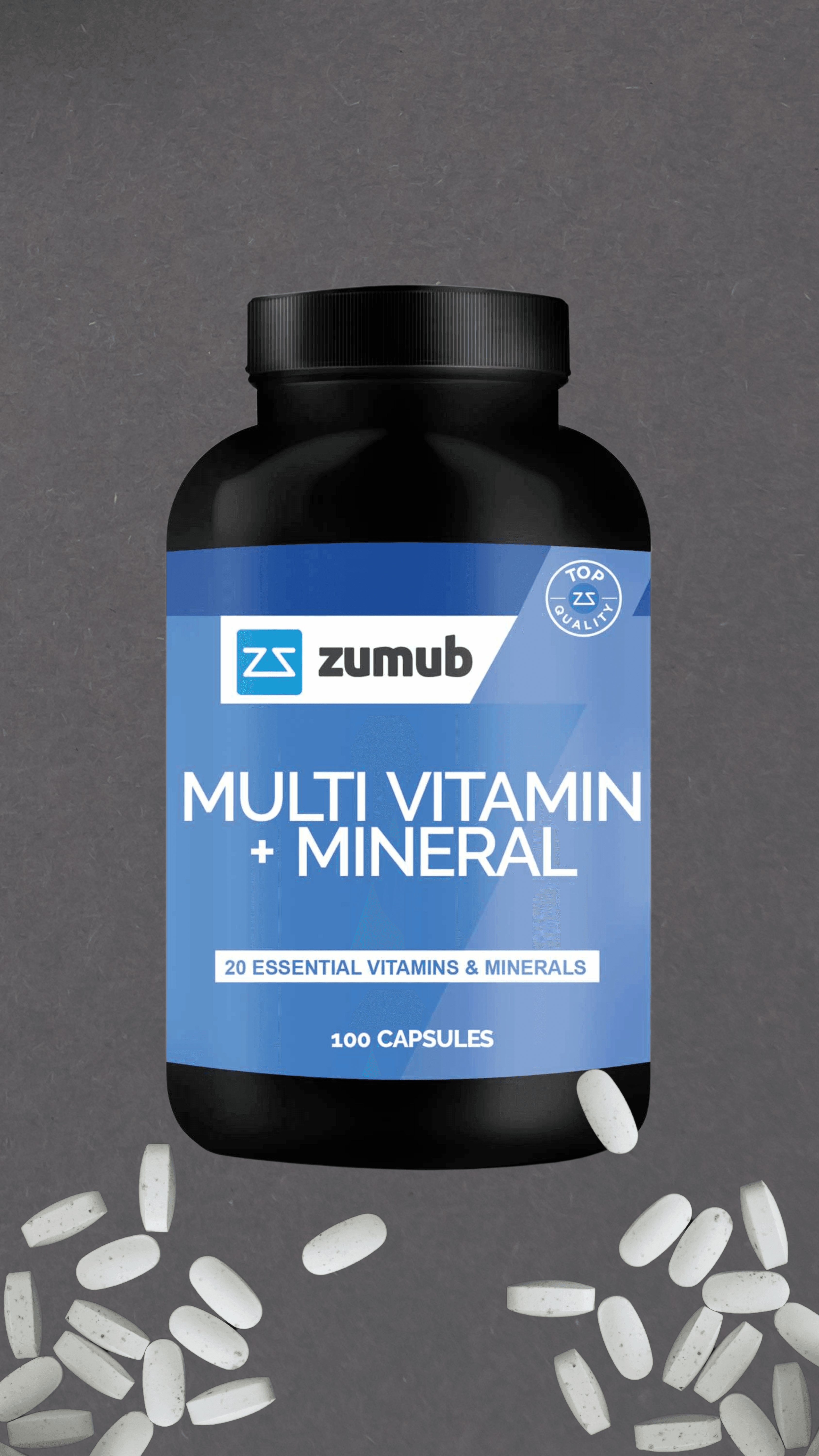 Zumub Multivitamínico + Mineral 100 Capsulas