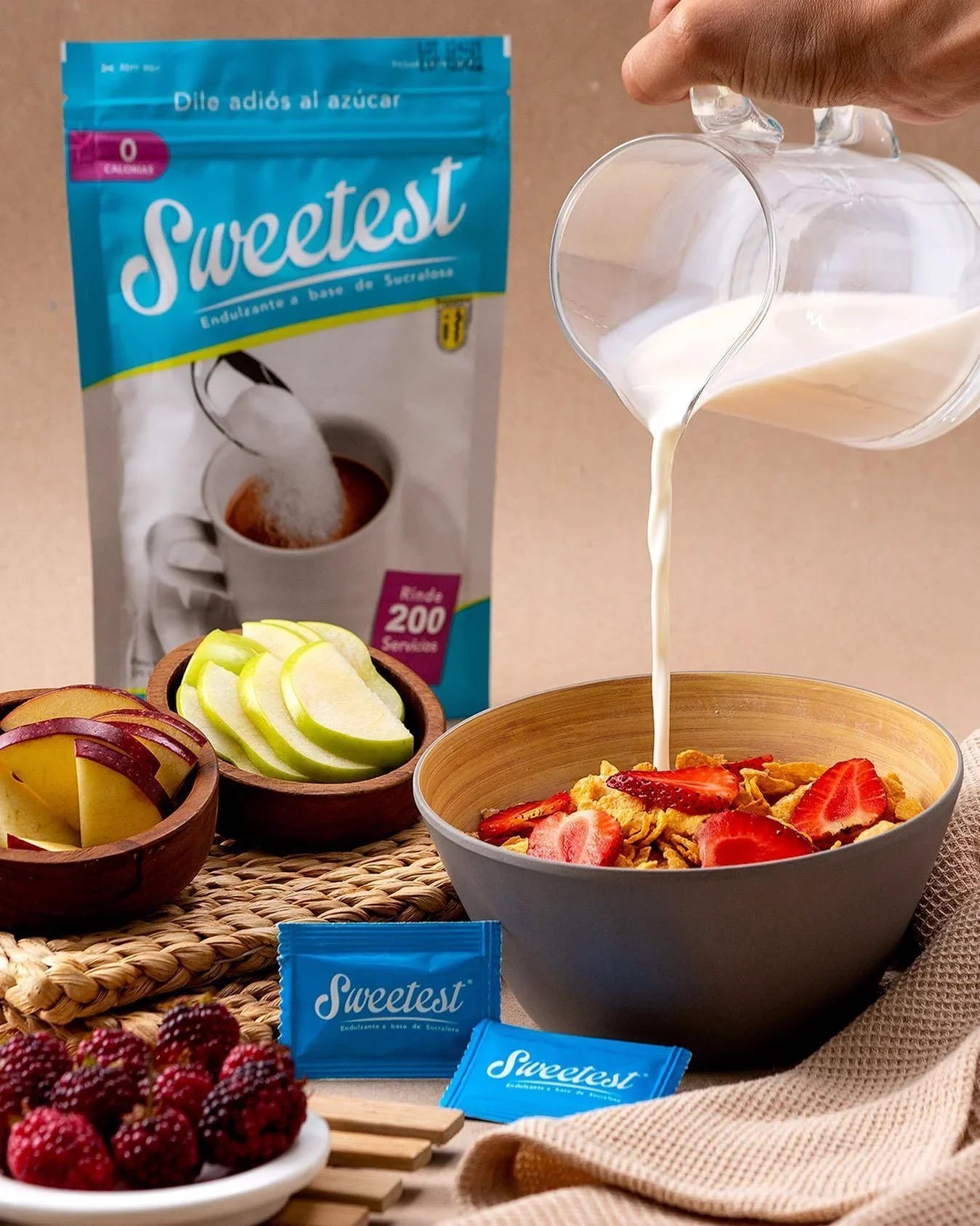 SWEETEST Edulcorante SUCRALOSA 200 G