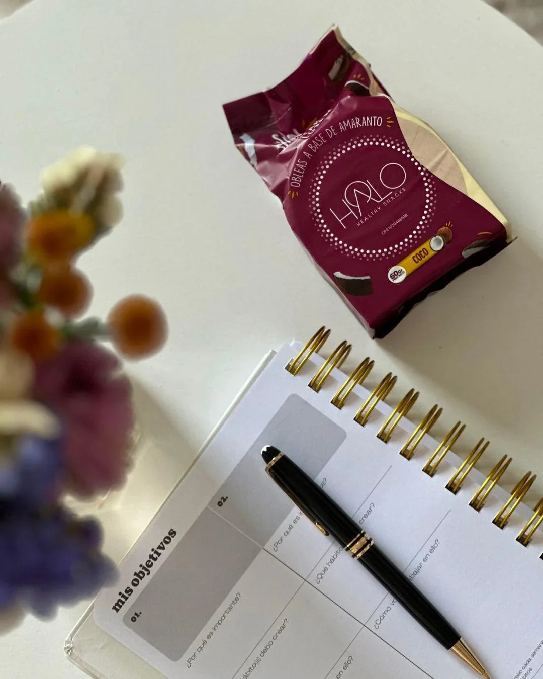 Paquete HALO Obleas de Amaranto Coco 60 g