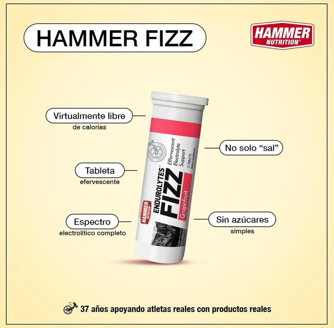 Hammer Endurolytes Fizz GrapeFruit