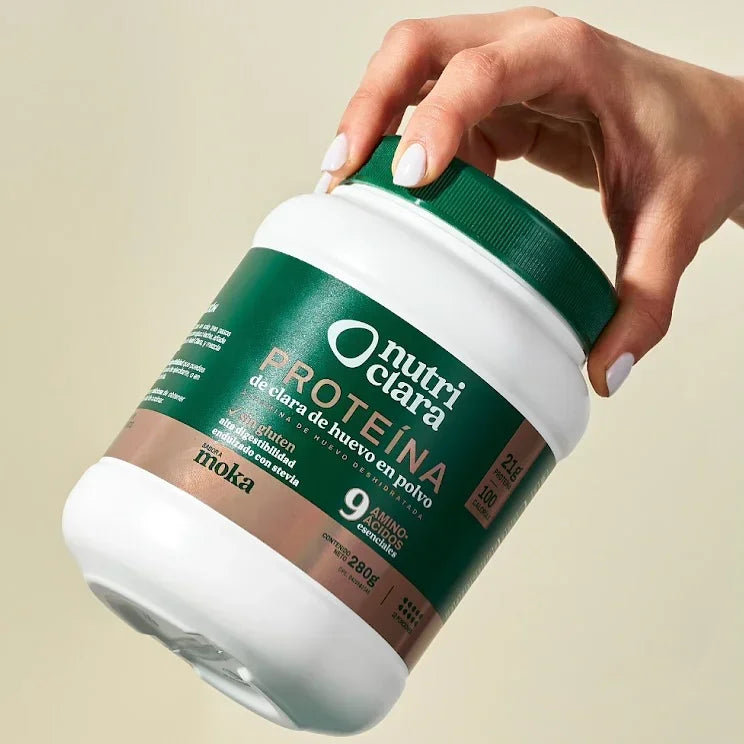 Proteina Nutriclara de clara de huevo - Moka 280 g
