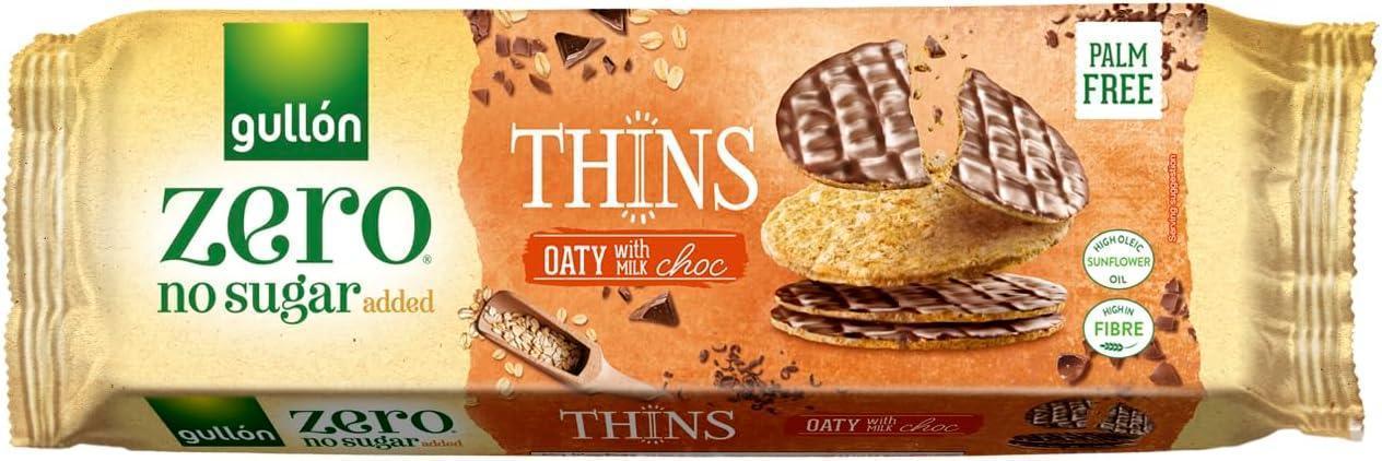 Gullón Galleta Finas Avena Choco Leche Zero 150 g