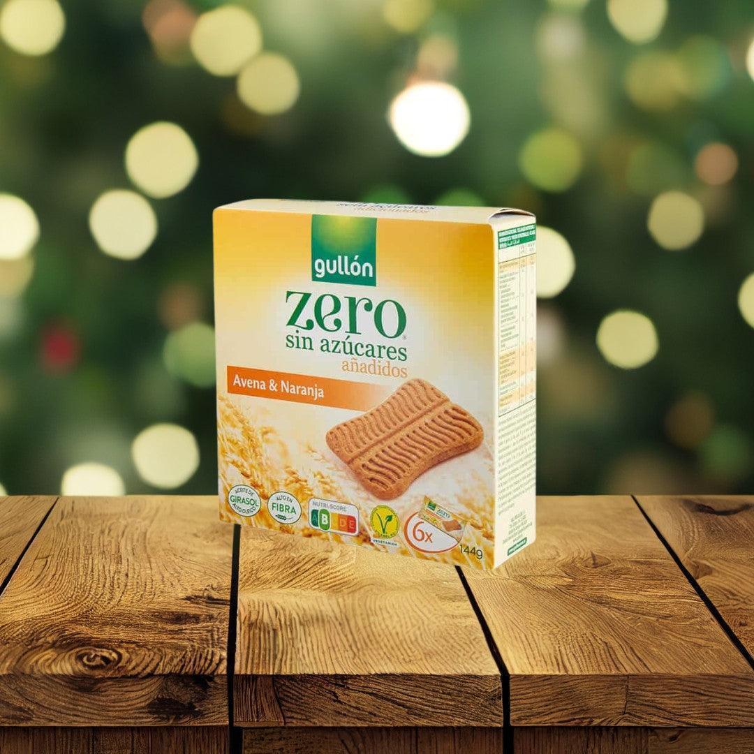 Gullón Galleta Snack Avena   Naranja Zero 144 g