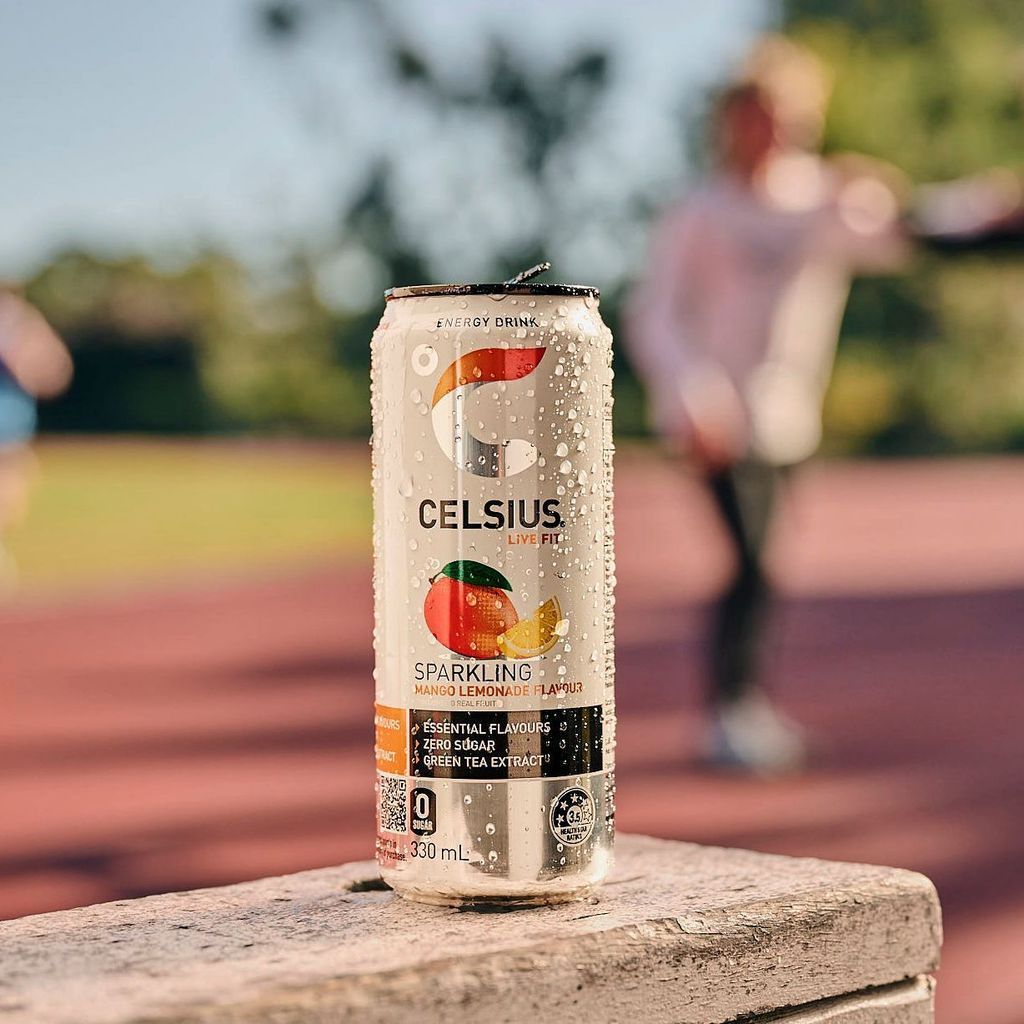 BEBIDA CELSIUS LIVE FIT SPARKLING MANGO LEMON 355ML