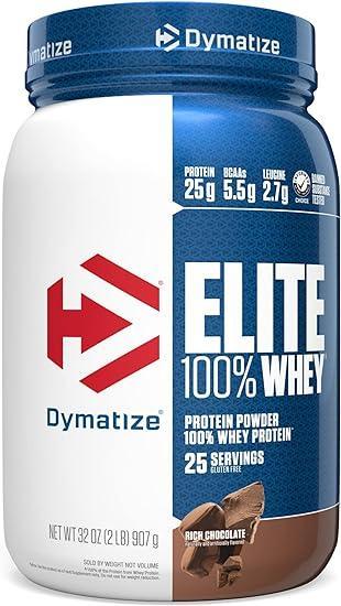 Proteína Dymatize Elite 100% Whey Protein 2 lb   Rich Chocolate