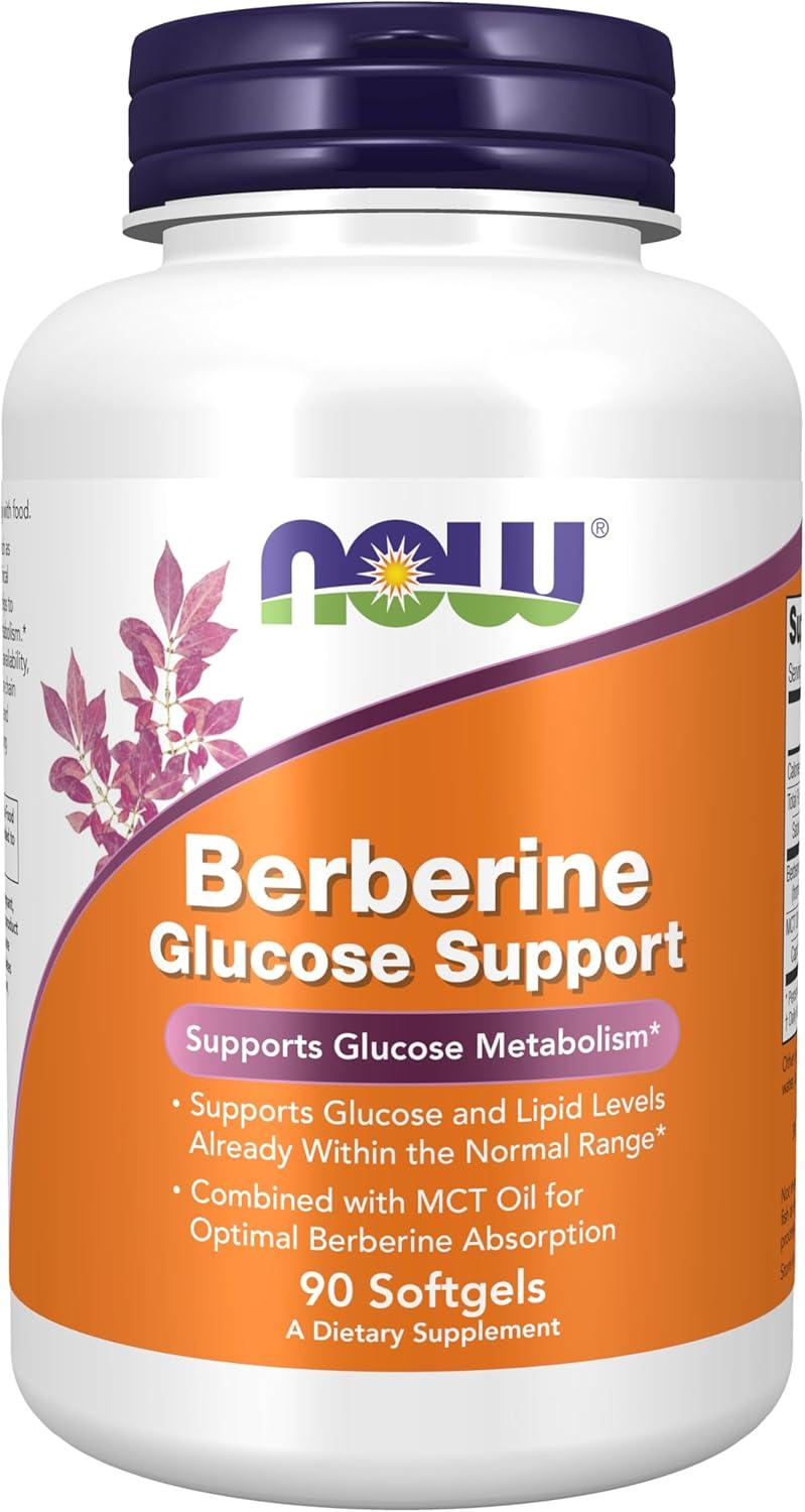 NOW BERBERINA Glucose Support   90 Softgels
