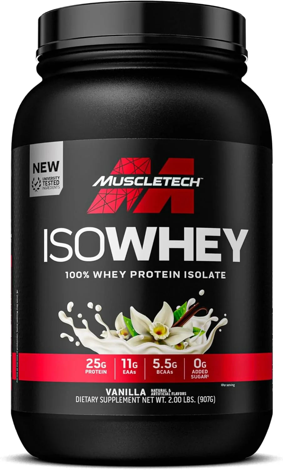 Proteina MuscleTech IsoWhey   2 lb   Vainilla