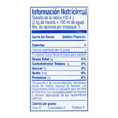 Gelatina Yelight sabor a Cereza 12 g