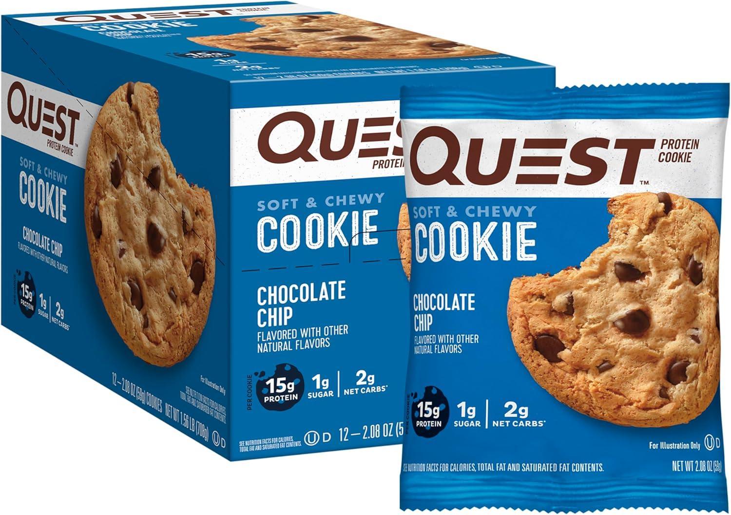 Quest Cookie de Proteína Chocolate Chip