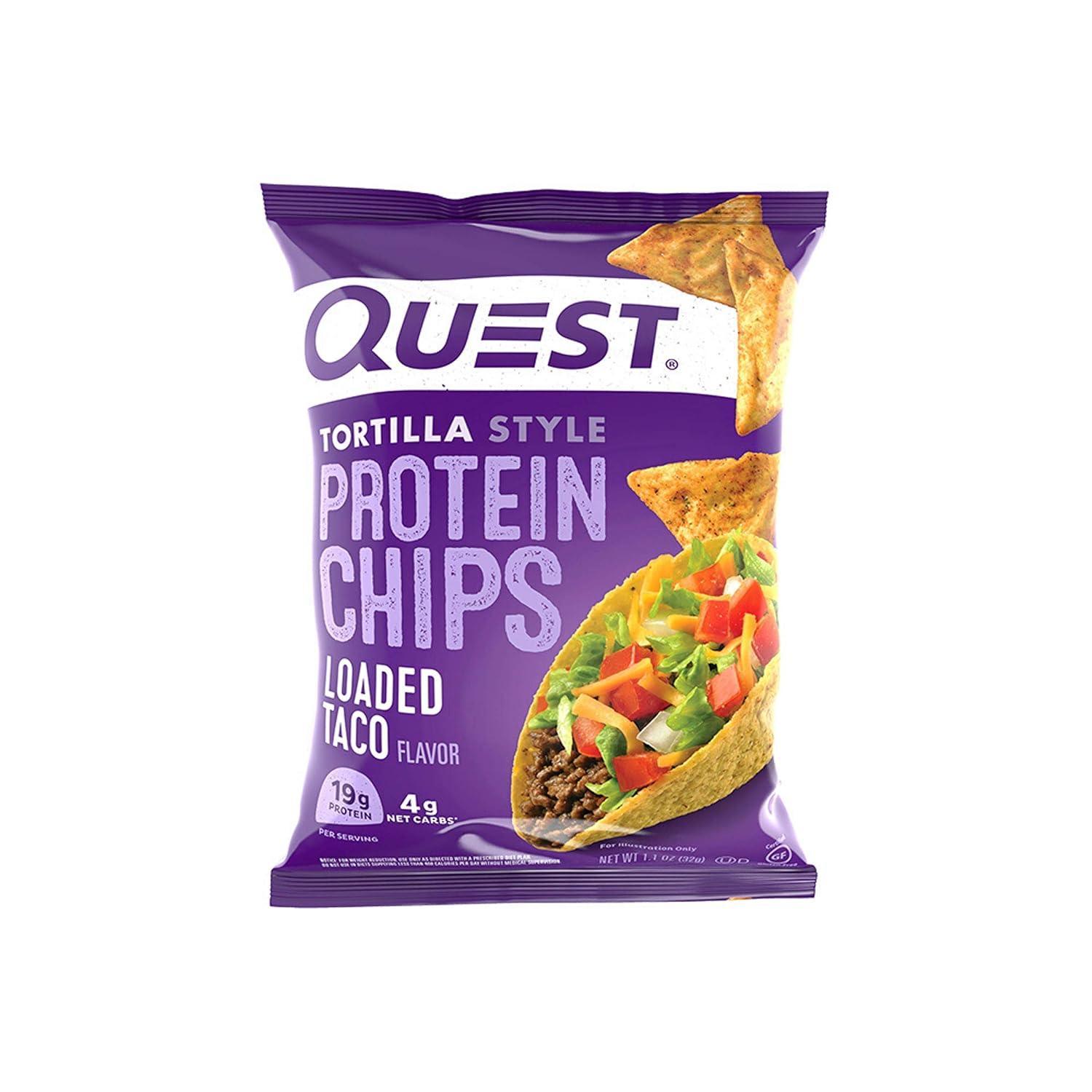 Quest Chips Proteicas   Loaded Taco