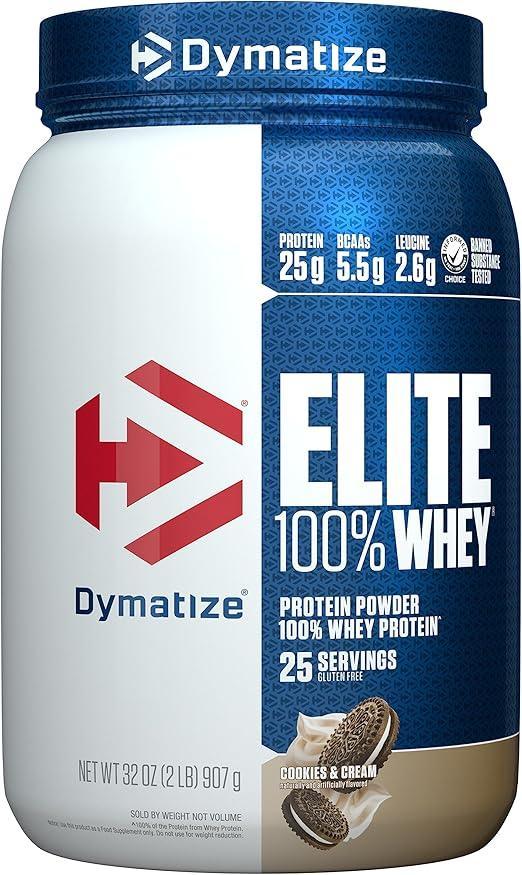 Proteína Dymatize Elite 100% Whey Protein 2 lb   Cookies and Cream