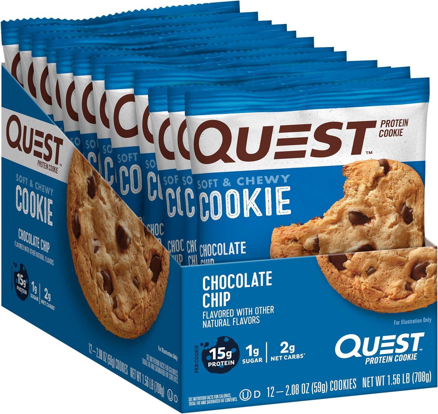 Quest Cookie de Proteína Chocolate Chip