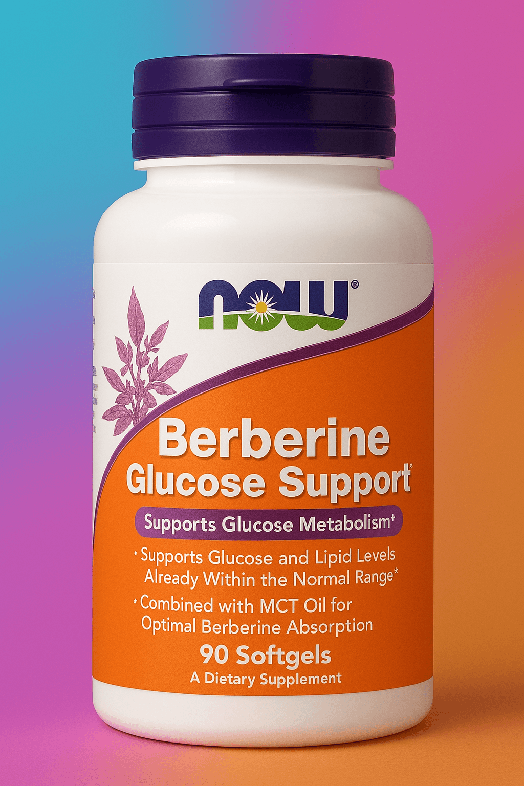 NOW BERBERINA Glucose Support   90 Softgels