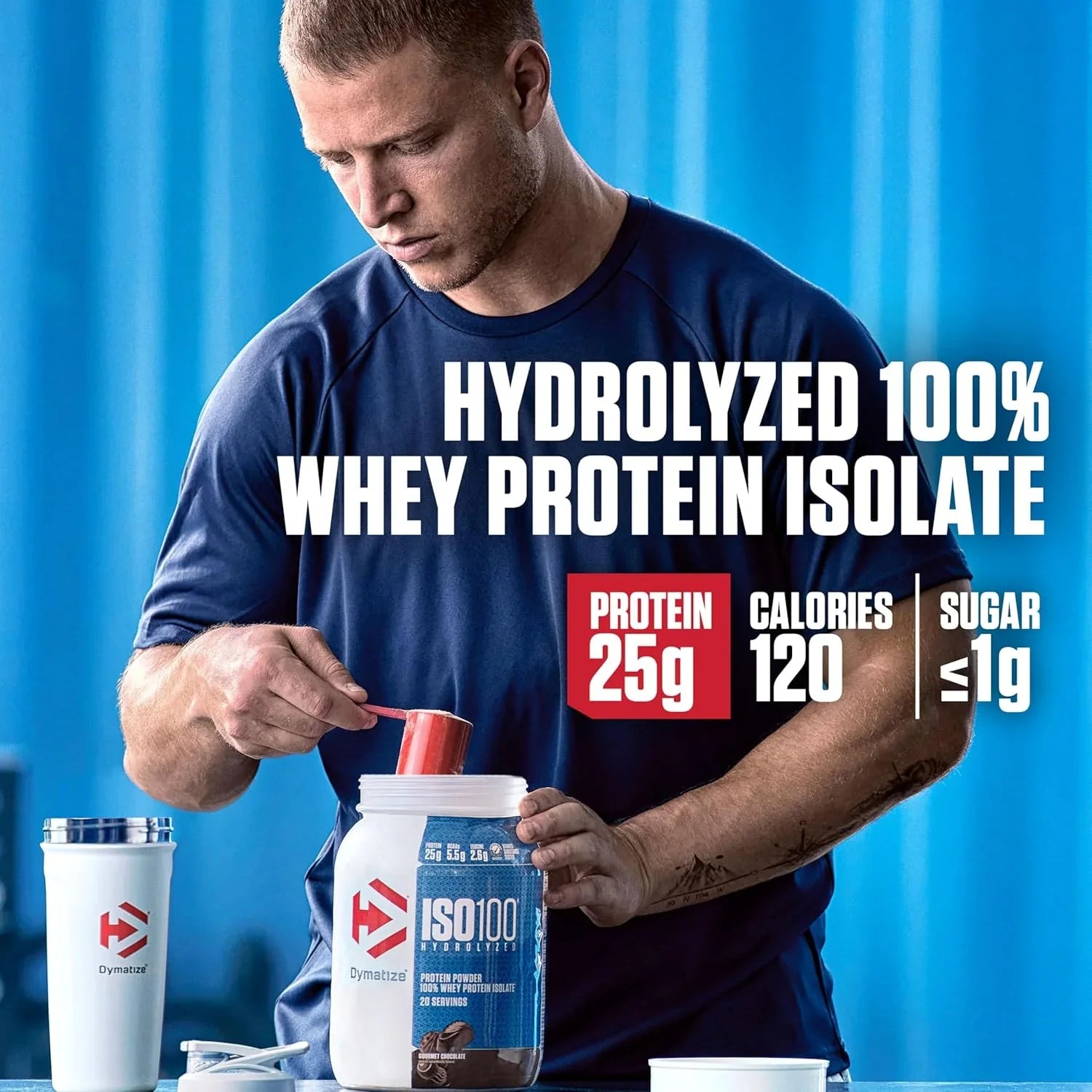 Dymatize ISO 100   20 serv   Dunkin Glazed Donut