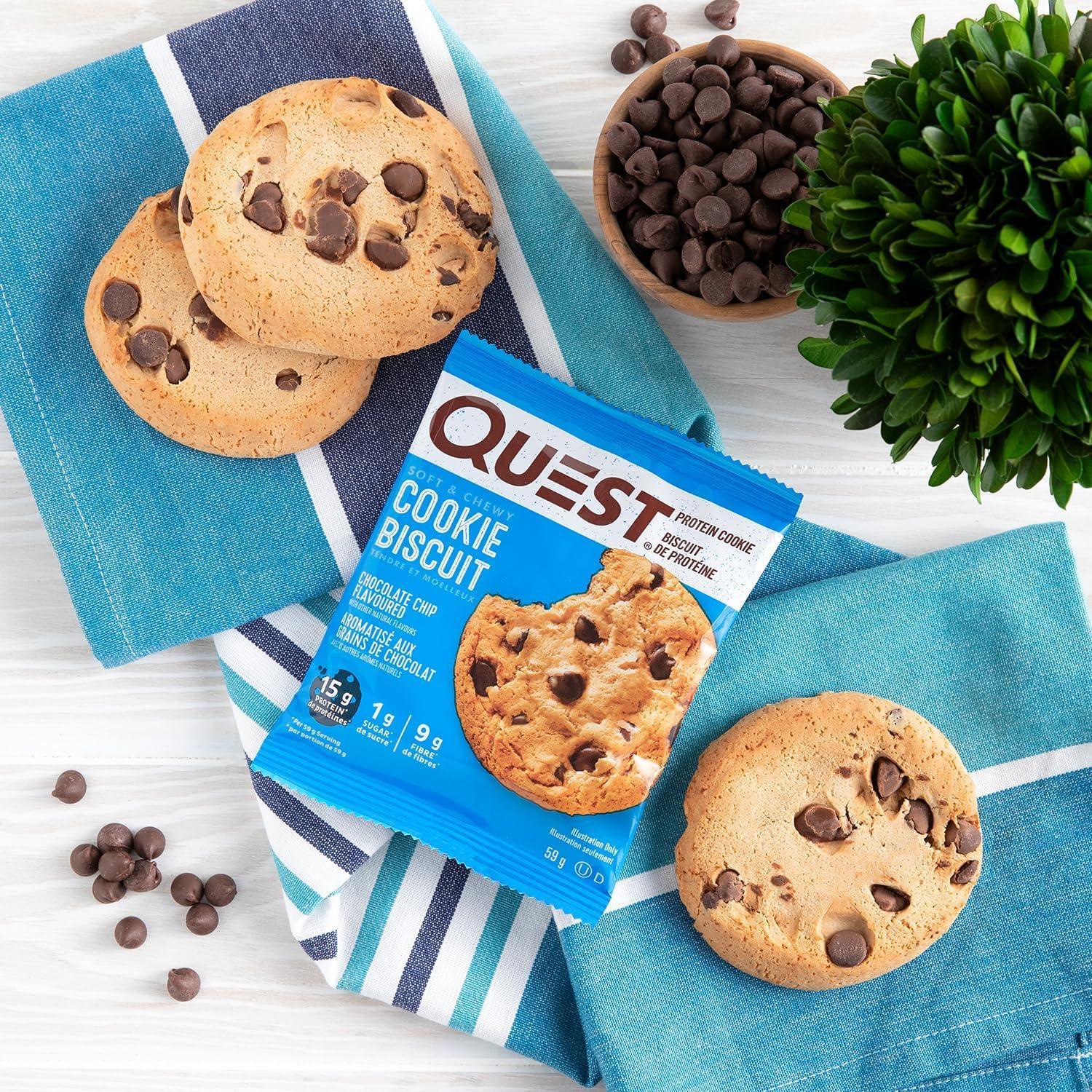 Quest Cookie de Proteína Chocolate Chip