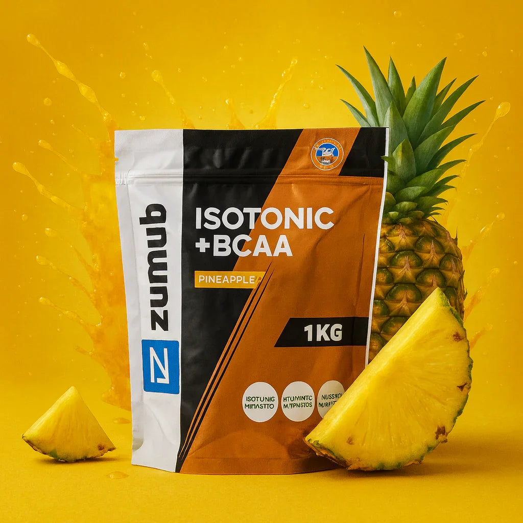 Zumub Bebida Isotonica + BCAA en polvo Piña 1 Kg