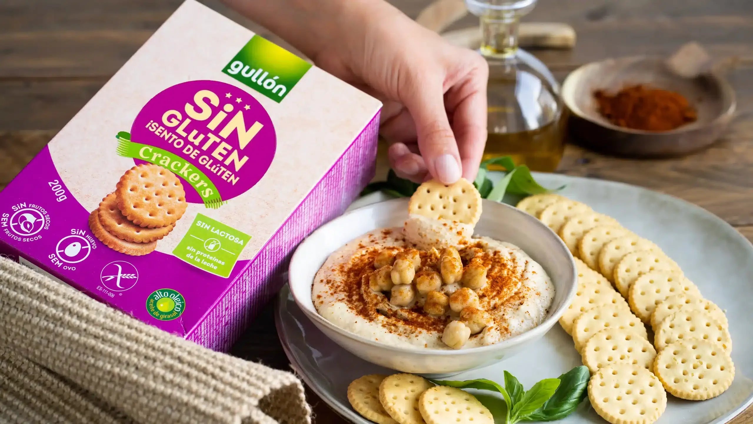 Gullón Galletas Gluten Free Crackers 200g