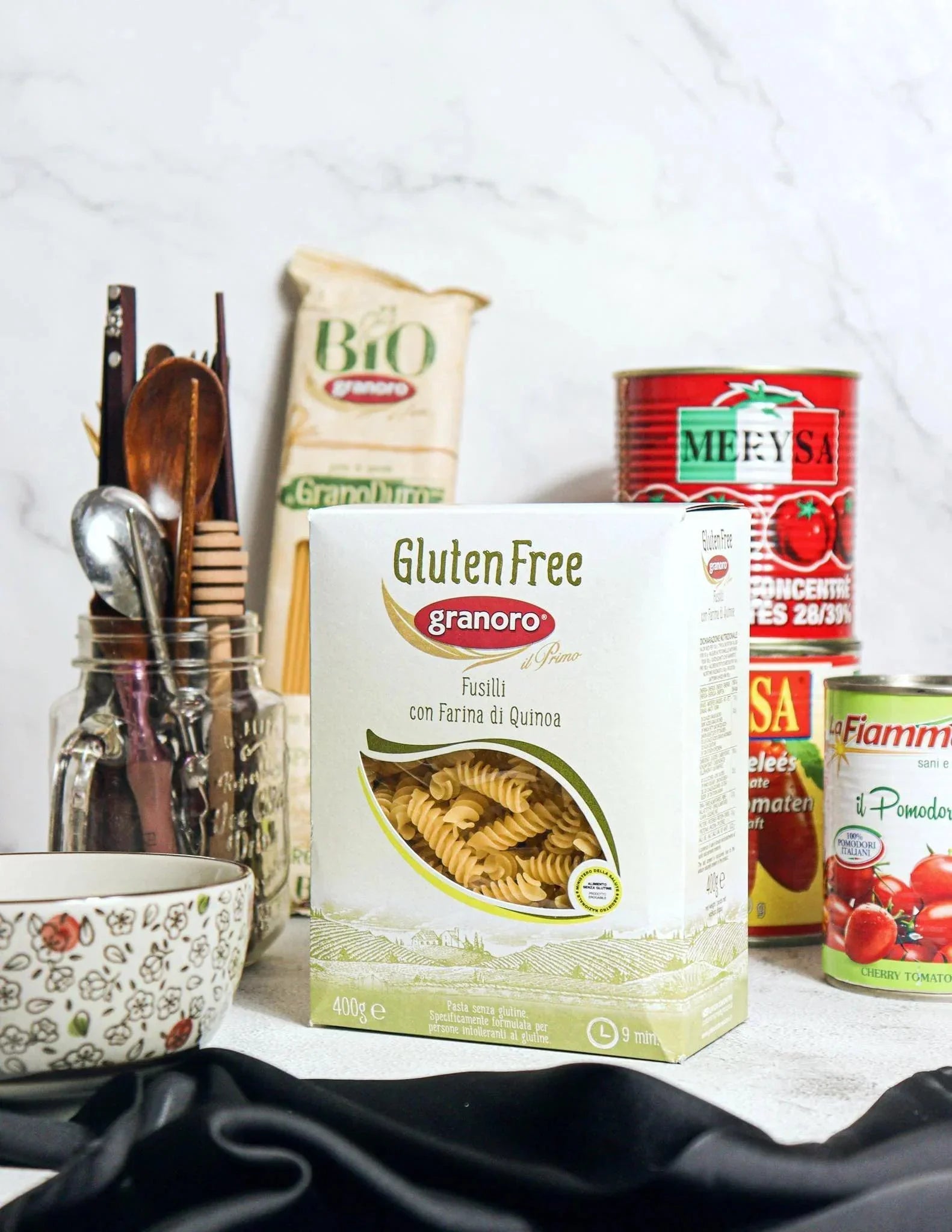 Pasta Gluten Free GRANORO   Fusilli con Farina di Quinoa 400 g