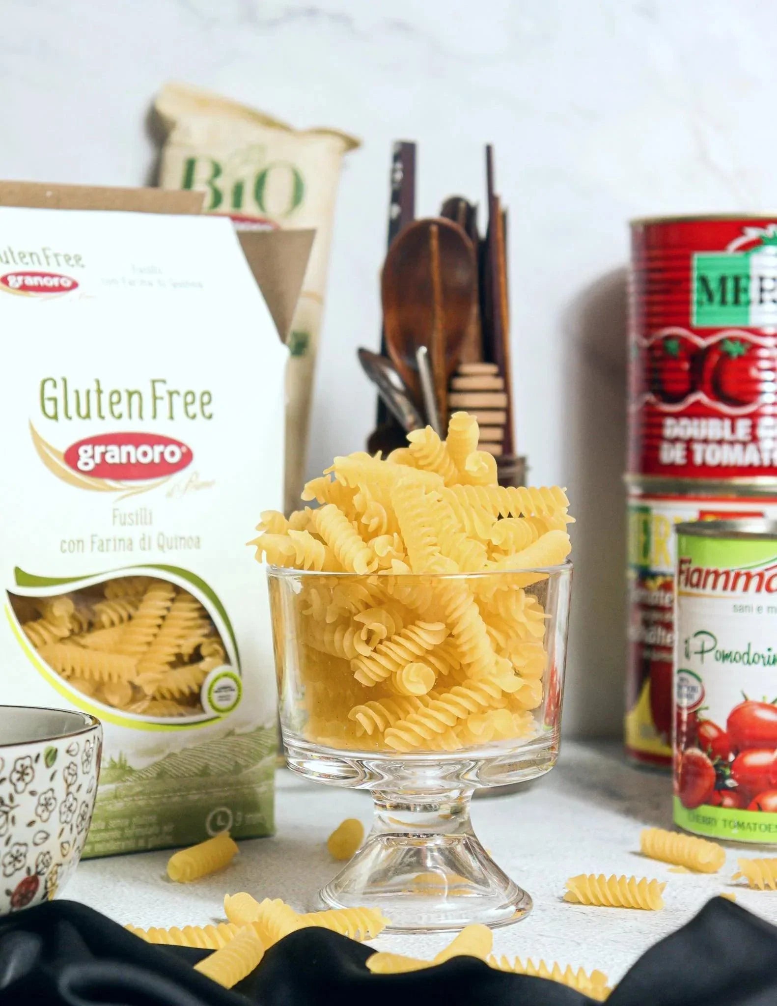 Pasta Gluten Free GRANORO   Fusilli con Farina di Quinoa 400 g