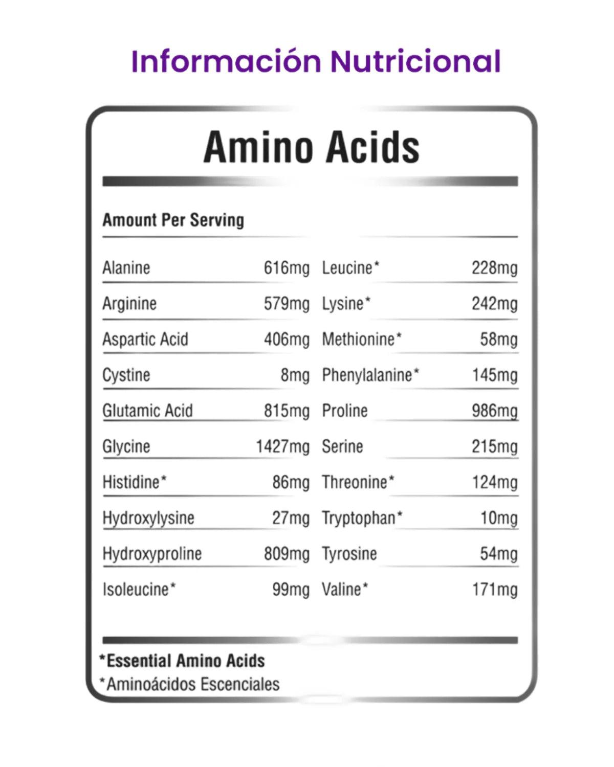 MULTI COLÁGENO MO4T BOOSTER   Formato envase, 350 gr