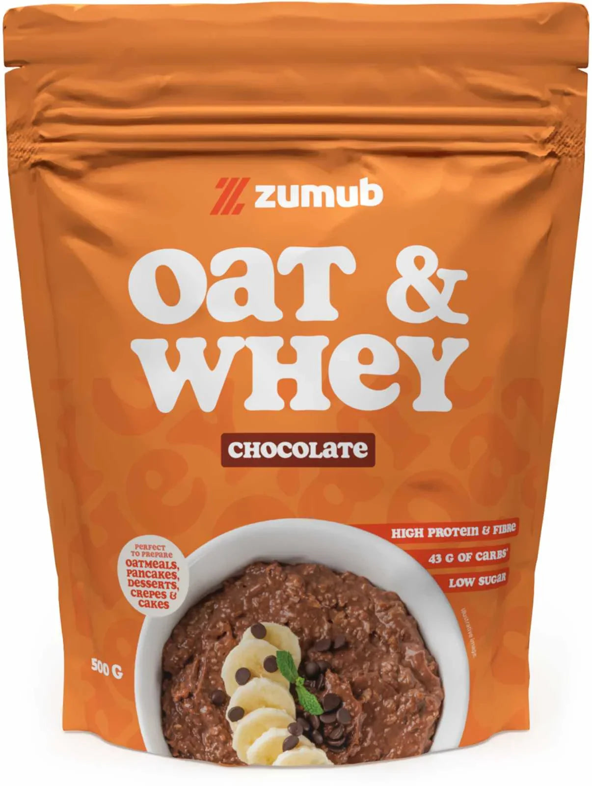 Zumub Panqueca Avena y Whey Chocolate 500g