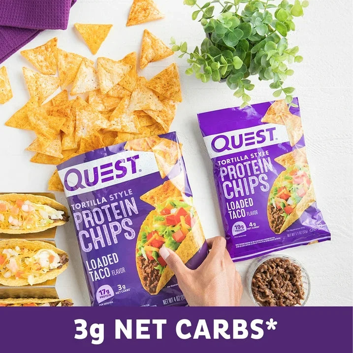 Quest Chips Proteicas   Loaded Taco 113 g
