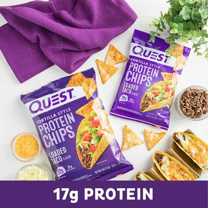 Quest Chips Proteicas   Loaded Taco 113 g