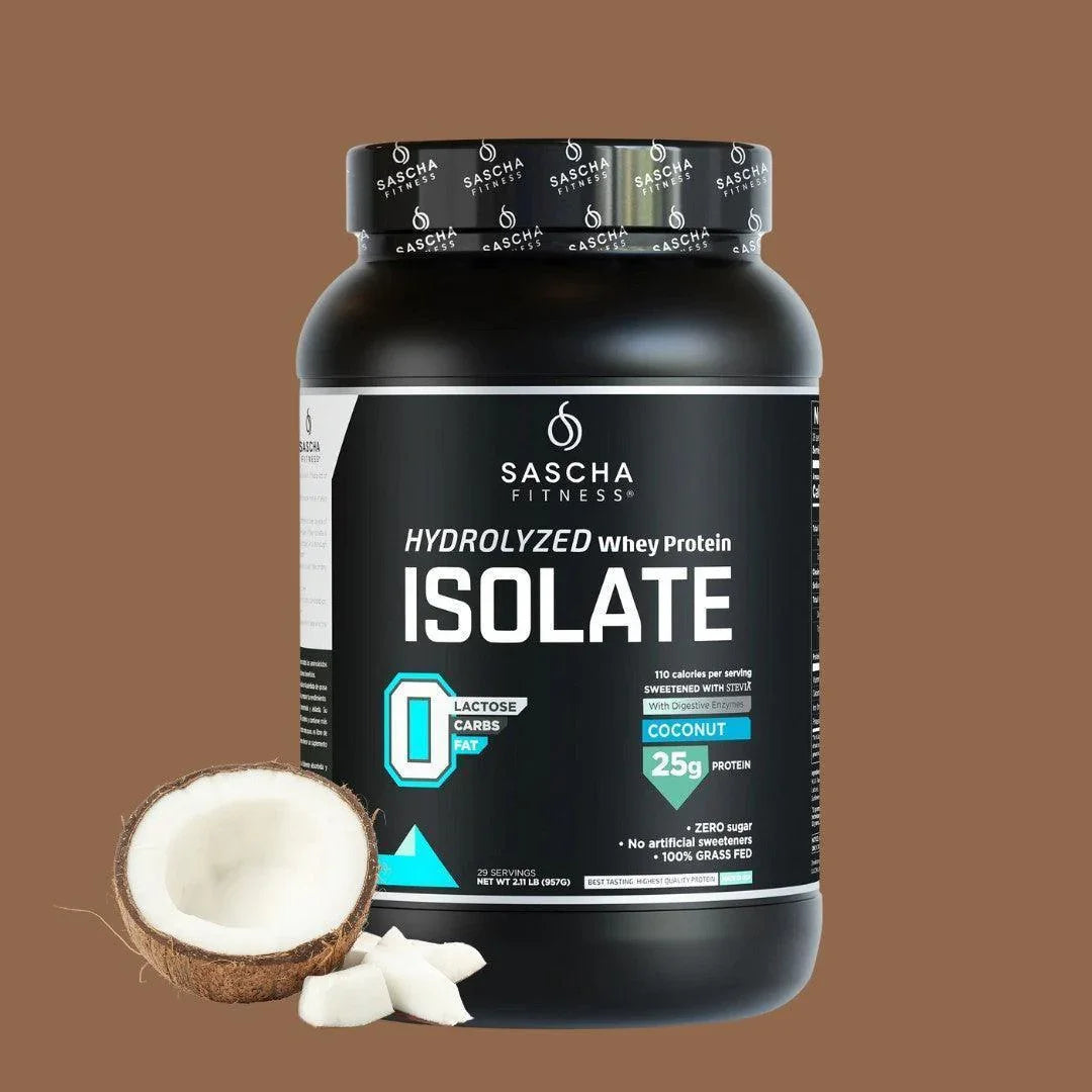 Proteína Sascha Fitness Hydrolyzed Whey Protein Isolate COCO 2,11 Lb