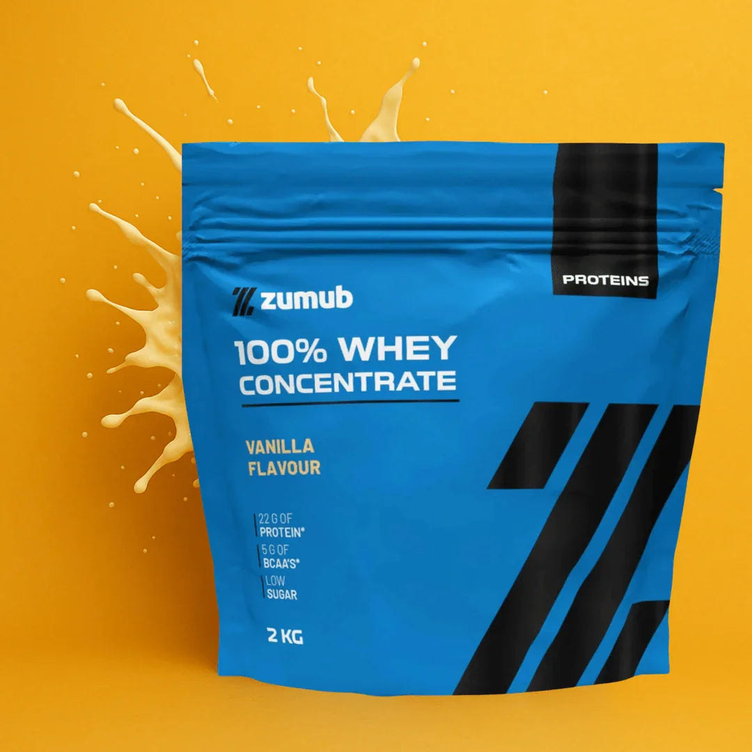 Zumub Proteína 100% Whey Concentrada 2kg   Vainilla