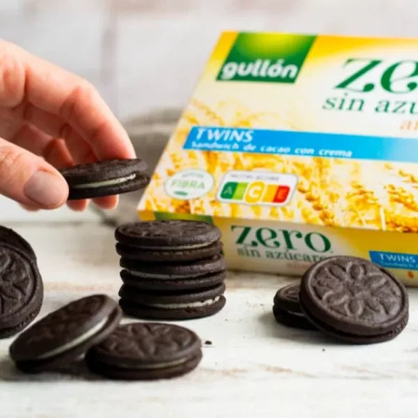 Gullón Galleta Twins Cacao con Crema 147 g