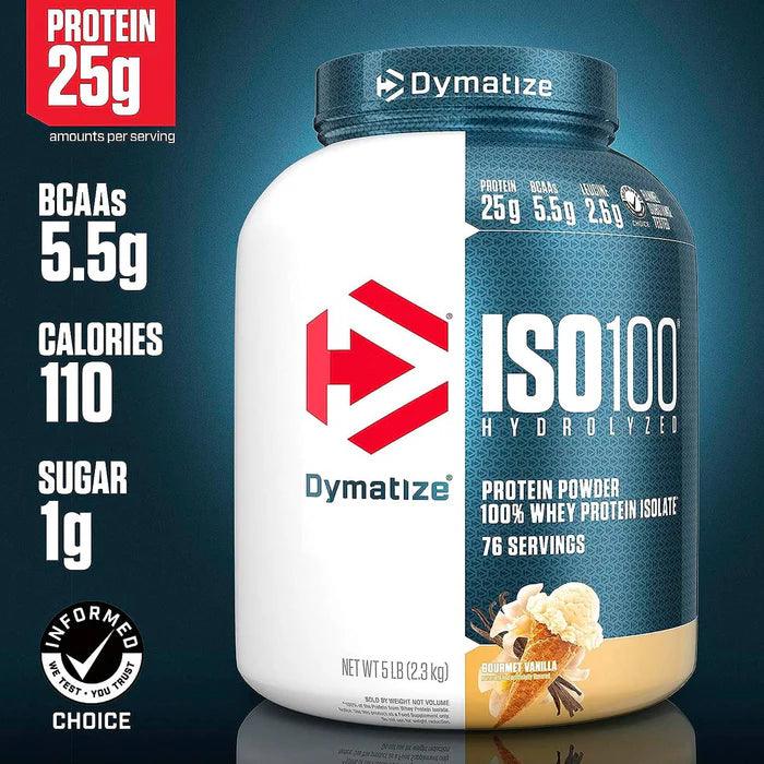Dymatize ISO 100 5 lb Gourmet Vainilla