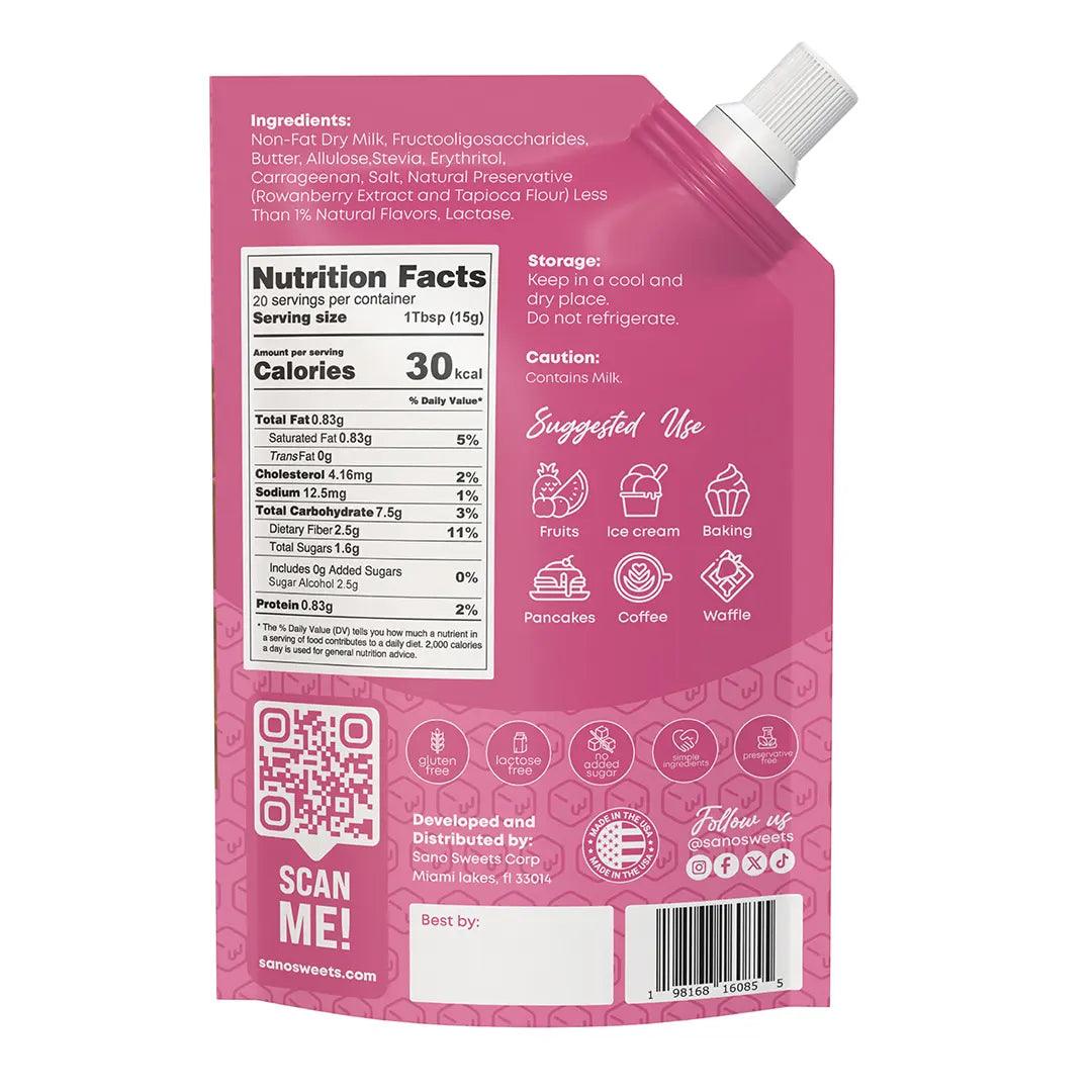 Sano Sweets   Caramelo de leche 250 g