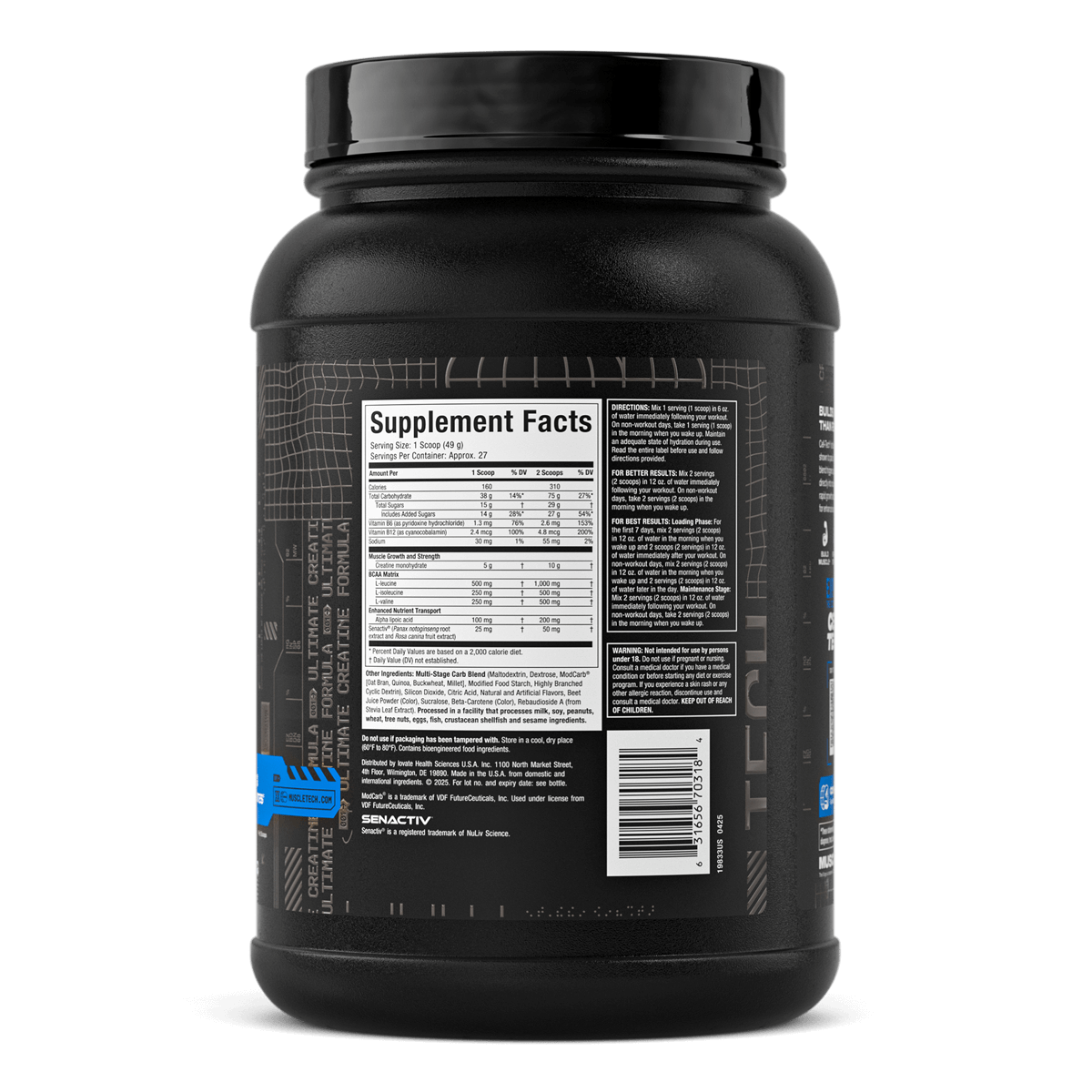 Creatina MuscleTech Cell Tech Perfomance Series   Fruit Punch   3 LB