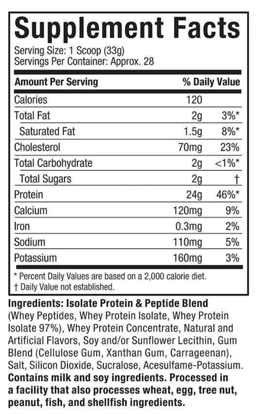 Proteina MuscleTech Nitro Tech 100% Whey Gold Cookies and Cream 2 lb