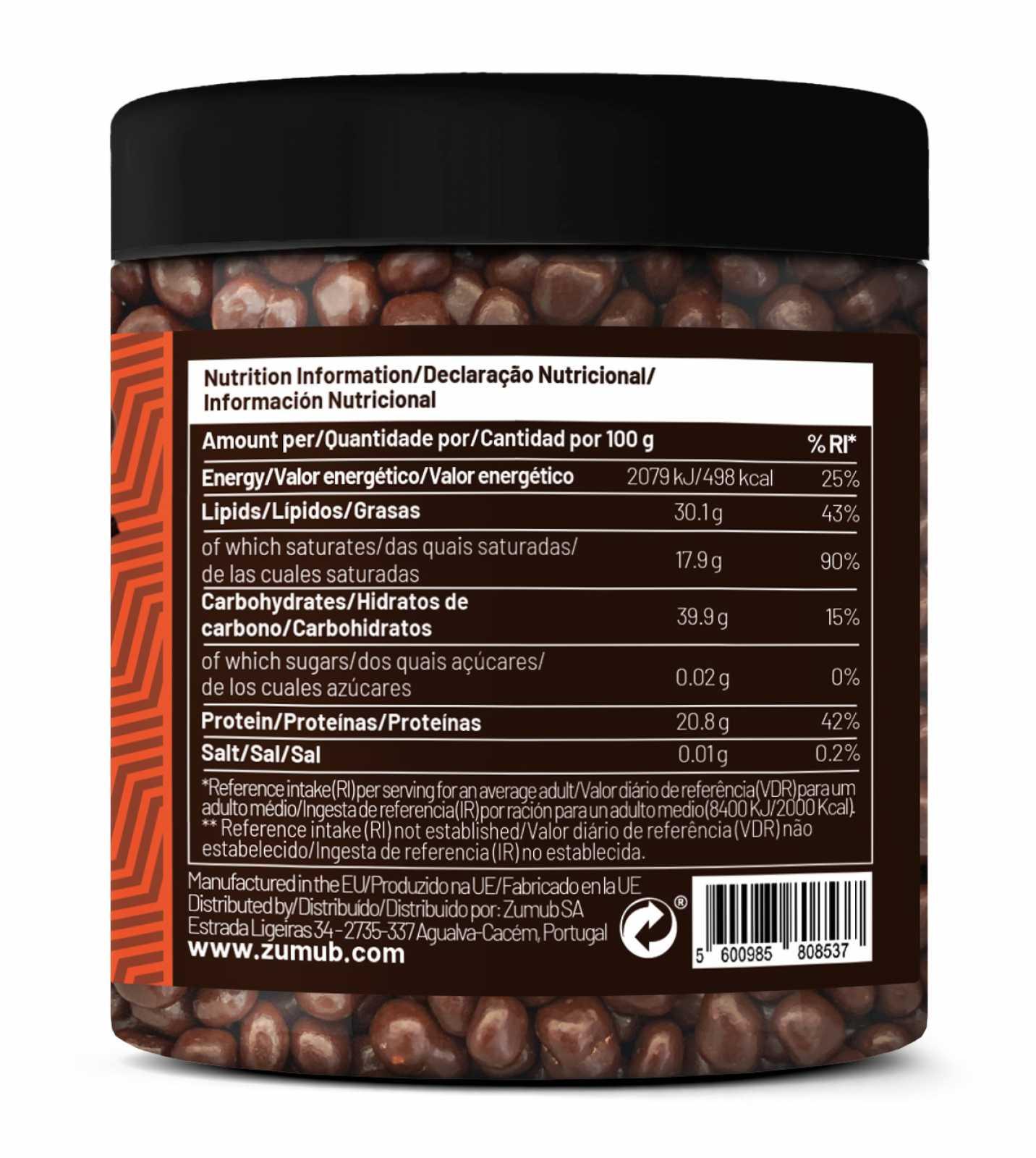 Zumub Crunchies de proteína Choco Dark 190 g