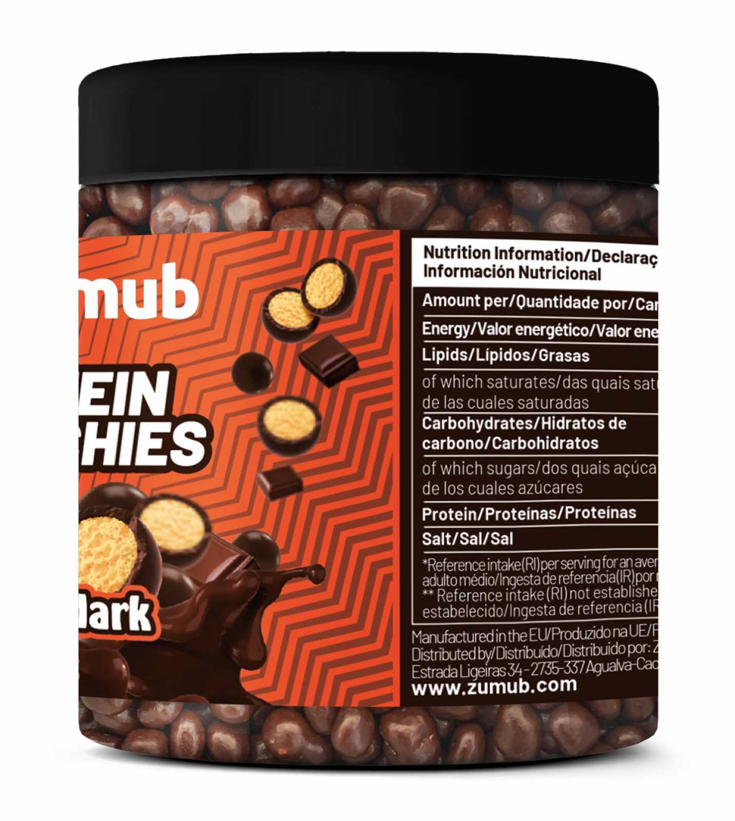 Zumub Crunchies de proteína Choco Dark 190 g