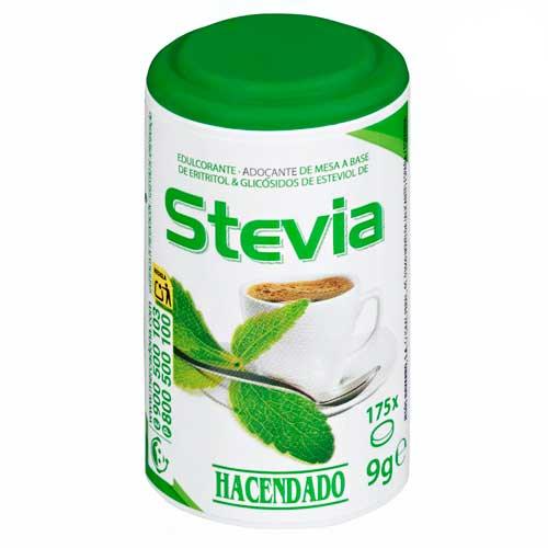 Stevia en Pastillas   Hacendado