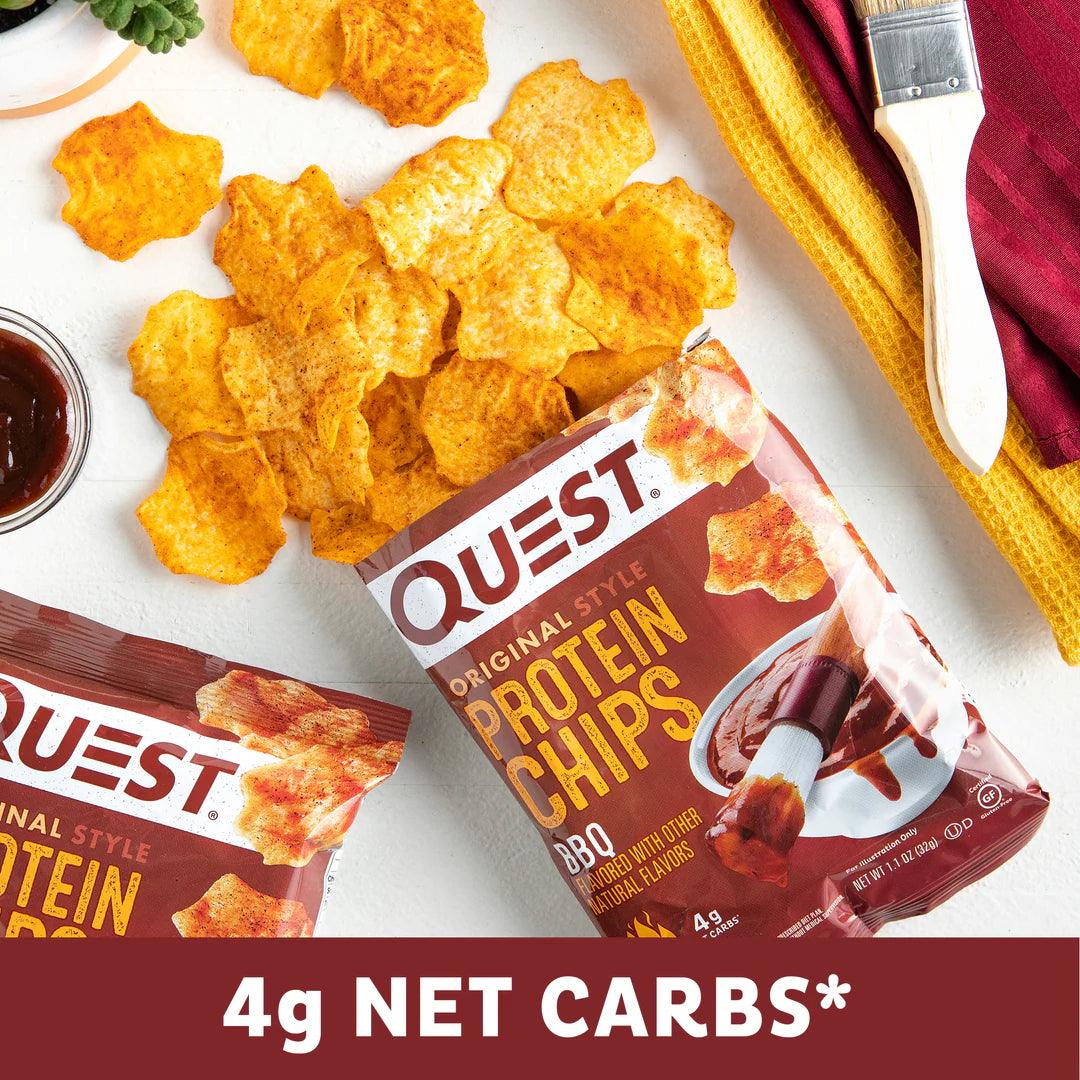 Quest Chips Proteicas   BBQ