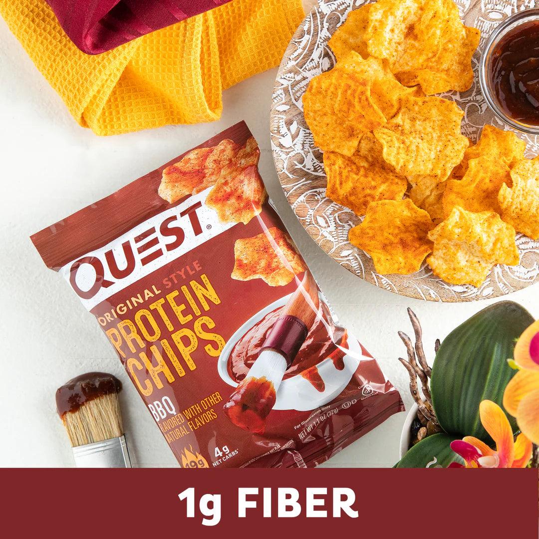 Quest Chips Proteicas   BBQ