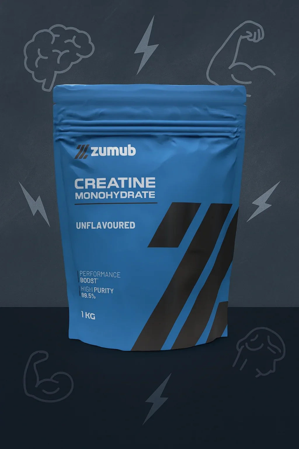 Zumub Creatina Monohidratada 1 Kg
