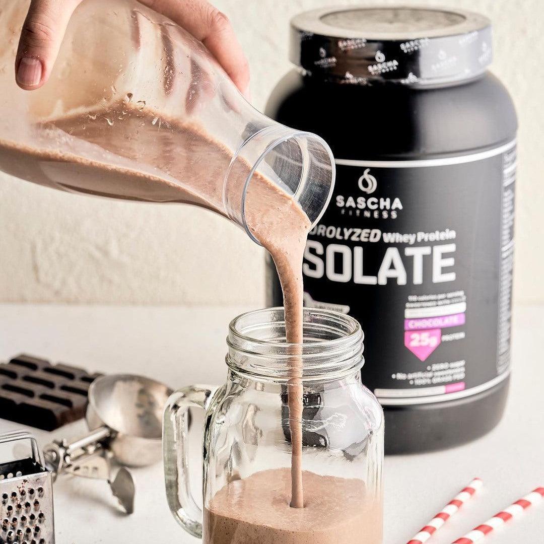 Proteína Sascha Fitness Hydrolyzed Whey Protein Isolate CHOCOLATE 2.17 lb